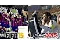 FIFA 15 vs PES 2015 UEFA Champions League Final Comparison