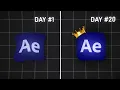 How to Actually Learn After Effects in 30 Days No BS