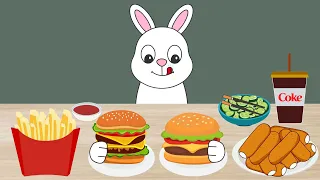 🍔 ASMR Hamburger Mukbang Animation | Satisfying Eating Sounds | AZD Animation