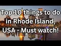 Rhode Island Adventures Top 10 Must-See Attractions and Activities USA Travel Guide