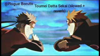 Download Naruto Shippuden OP 7 - Toumei Dakka Sekai (slowed + reverb) MP3