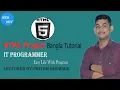 HTML Project Part-5 Bangla Tutorial