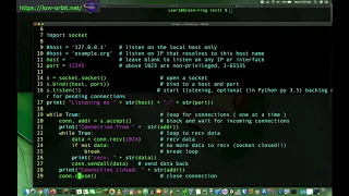 Python Sockets Programming with Multithreading