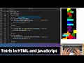 ASMR Programming - Tetris in HTML and JavaScript