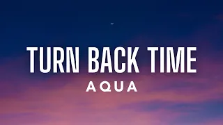 aqua turn back time lyrics 
