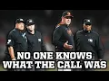 Umpires leave the Orioles and Diamondbacks confused because they didn t make a call a breakdown
