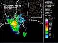 2016 August Louisiana Flood - New Orleans LA WSR-88D Radar Animation