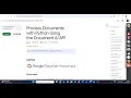 NEW 2025 Process Documents with Python Using the Document AI API Lab Solution Arcade 2025
