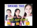 Lagu ELLA DAELI || Lõ Awuwu dicover oleh SIMANIS TRIO
