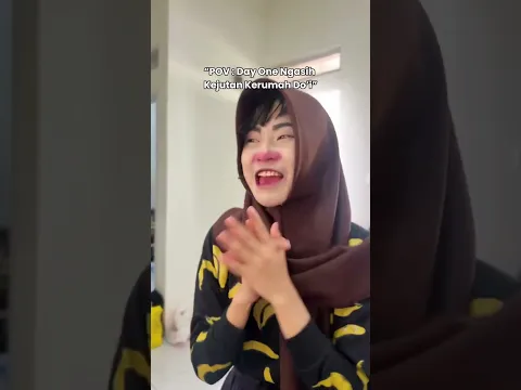 Day one ngasih kejutan kerumah doi