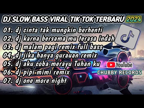 Download MP3 DJ CINTA TAK MUNGKIN BERHENTI REMIX SLOW FULL BASS || VIRAL TIKTOK TERBARU 2024