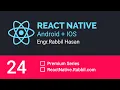 React Native Tutorial Bangla Part 24 React Native Props Functional Component