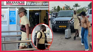 AZIZ KI ALIVYOWASILI JNIA NA GARI LA KIFAHARI YANGA IKIWAHI ARUSHA