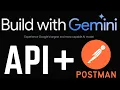 Use Gemini AI API Without Coding - Curl Request from Postman Tutorial