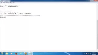 Comments in Java