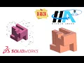 Solidworks Exercises Exercise No 183 Eng Hesham Ahmed