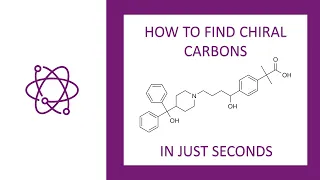 How to identify chiral carbons including rings Stereochemistry Organic chemistry
