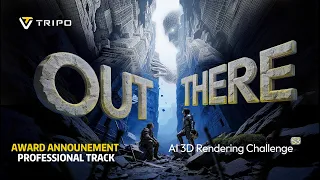 Tripo AI 3D Rendering Challenge S3: OUT THERE | Professional Track Top 100 Showcase