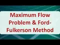 Operations Research 08G Maximum Flow Problem Ford Fulkerson Method