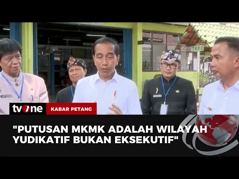 Jokowi Enggan Tanggapi Putusan MKMK: Itu Wilayah Yudikatif
