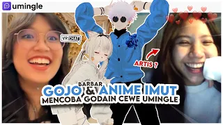 GOJO DAN ANIME IMUT COBA GODAIN CEWE UMINGLE ft @chioumayy