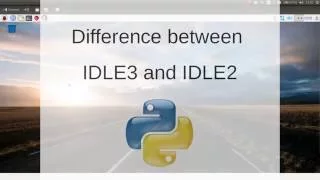 Part 1 Python 3 IDLE