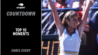 Chris Evert Top 10 Moments US Open