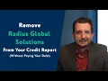 Radius Global Solutions How To Remove Them From Your Credit Report WITHOUT Paying Your Debt