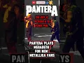 Download Lagu Pantera plays Megadeth for new Metallica fans #megadeth #pantera #philanselmo #cover #reaction