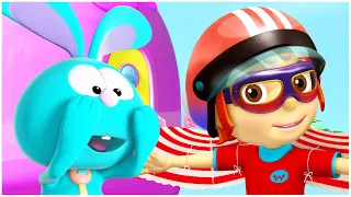 دنيا روزي هل ترغب في امتلاك أجنحة وتطير مثل الطائر براعم الرسوم المتحركة العربية للأطفال 