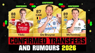 FIFA 27 | NEW CONFIRMED TRANSFERS & RUMOURS! 🚨🔥 ft. De Bruyne, Yildiz, McTominay... etc