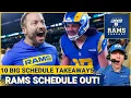 Rams 2025 Schedule is Out Why Rams Schedule is a HUGE Advantage Week by Week Schedule Breakdown