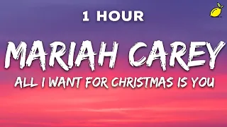 1 Hour Mariah Carey All I Want For Christmas Is You Lyrics 