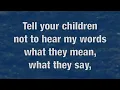 Danzig - Mother (with Lyrics)