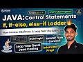 Java Control Statements in Java if if-else else-if Ladder Leap Year Program By Sudhir Sir