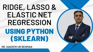 Ridge vs Lasso vs Elastic Net in Python Regularization Techniques Explained with Scikit-Learn