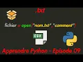 Apprendre Python Facilement - Episode