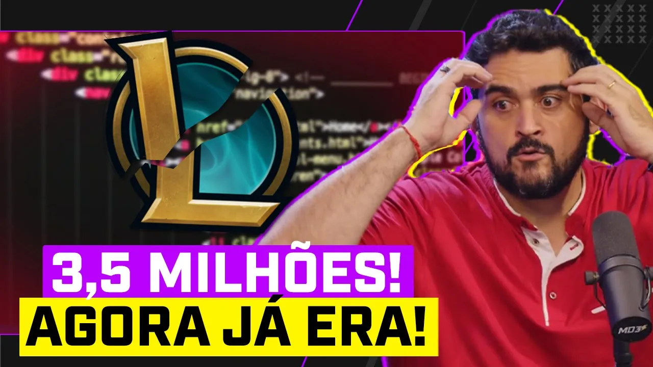 CÓDIGO FONTE DO LOL ESTÁ À VENDA! A RIOT VAI FAZER O QUE?! #MD3
