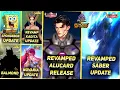 Download Lagu REVAMPED ALUCARD LEGEND, REVAMP SABER LEGEND, REVAMP KADITA UPDATE, NOVARIA CC - MLBB UPCOMING SKIN