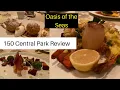 150 Central Park Dining Review Oasis of the Seas Royal Caribbean Specialty Dining Review