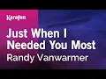 Download Lagu Just When I Needed You Most - Randy Vanwarmer | Karaoke Version | KaraFun