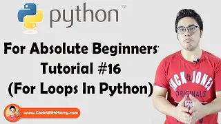 For Loops In Python Python Tutorials For Absolute Beginners In Hindi