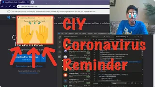Creating a CORONAVIRUS Reminder System Using Python