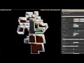 Unreal Engine Wave Function Collapse 3D - Floor generation with apartments