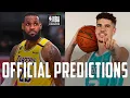 OFFICIAL 2021 NBA Awards Predictions