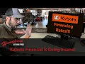 Kubota Finance Rates January 2023