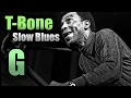 Blues Backing Track Jam - Ice B. - Texas Blues - T-Bone Slow Blues in G