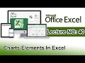 How to Create Charts and Chart Elements in MS Excel
