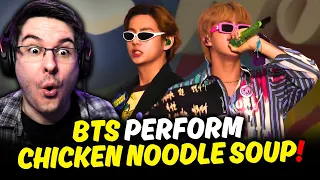 BTS PERFORMING CHICKEN NOODLE SOUP IS ABSOLUTELY ICONIC 