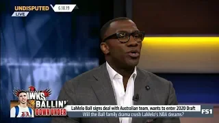 UNDISPUTED Shannon react to LaMelo Ball signs deal with Australian team wants to enter 2020 Draft